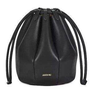 Jason Wu Tulip Leather Crossbody Bag - Black